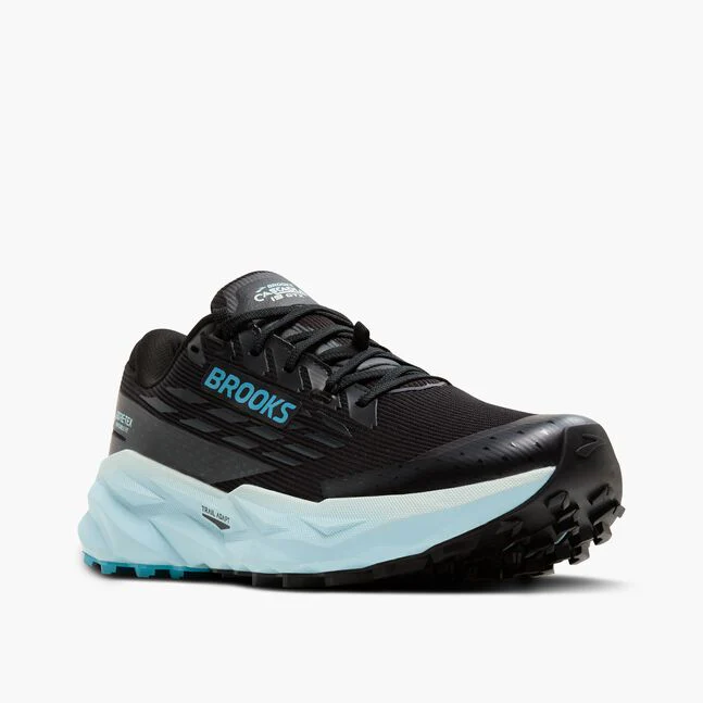 Cascadia 19 GTX Femmes - 010 Black/Ebony/Blue Flower – Image 2