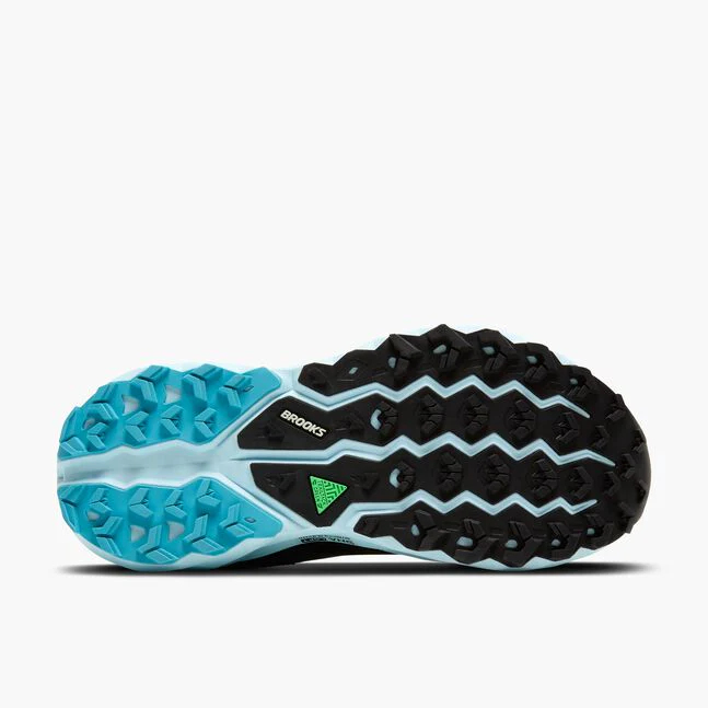 Cascadia 19 GTX Femmes - 010 Black/Ebony/Blue Flower – Image 3