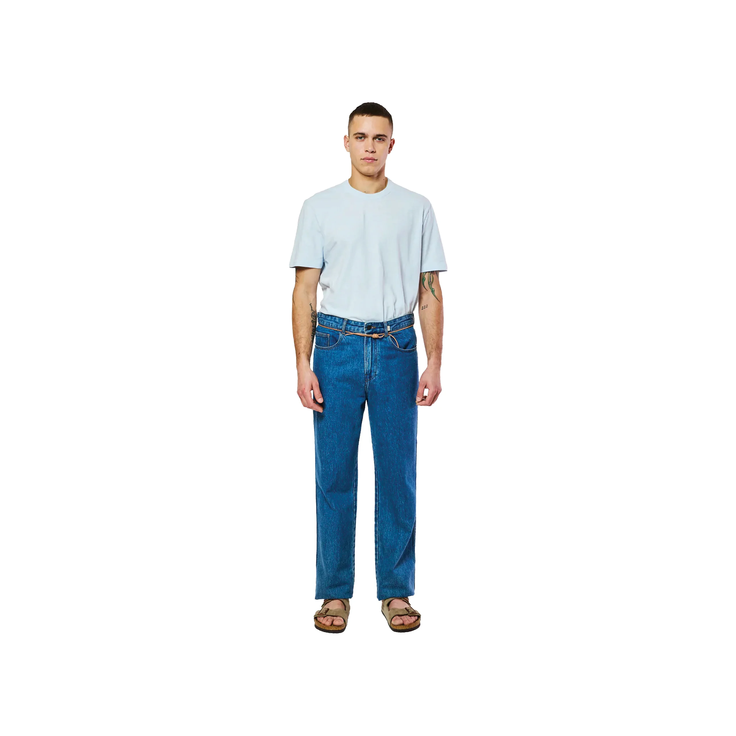 ALEX ADON STRAIGHT DENIM PANT WASHED – Image 2