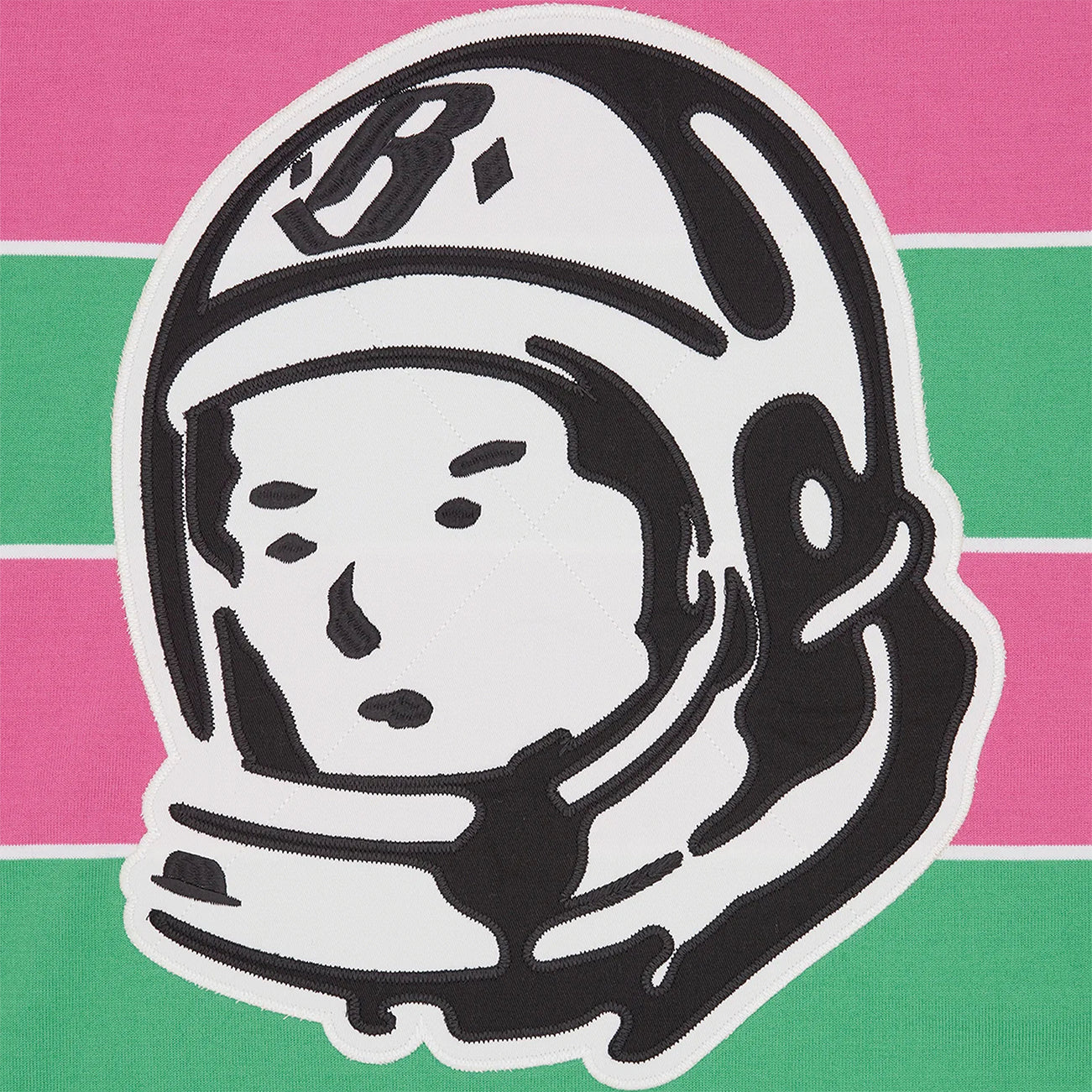 POLO RUGBY TOP S/S ASTRO STRIPED PINK/GREEN – Image 4