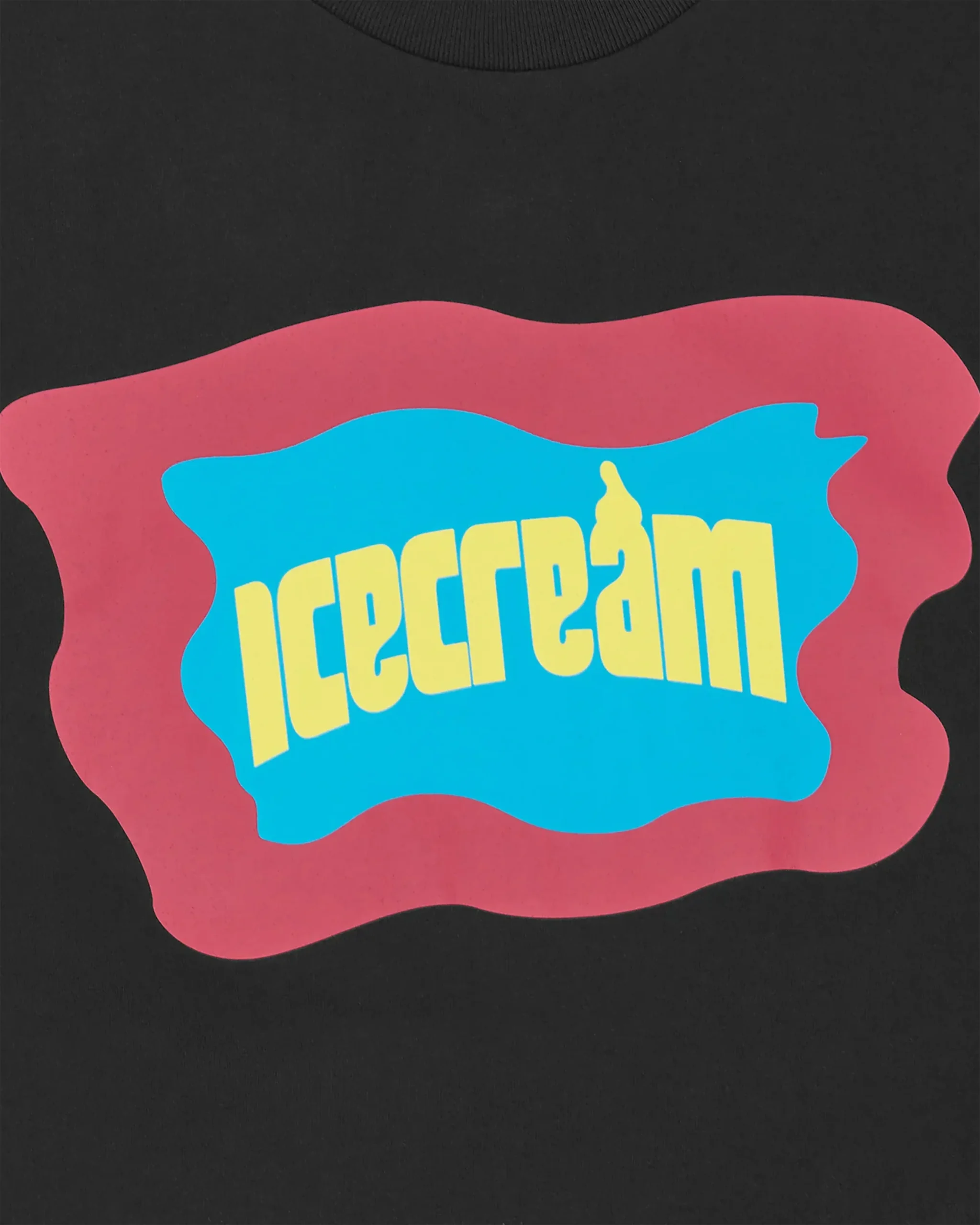 BLOCK LOGO T-SHIRT BLACK – Image 2