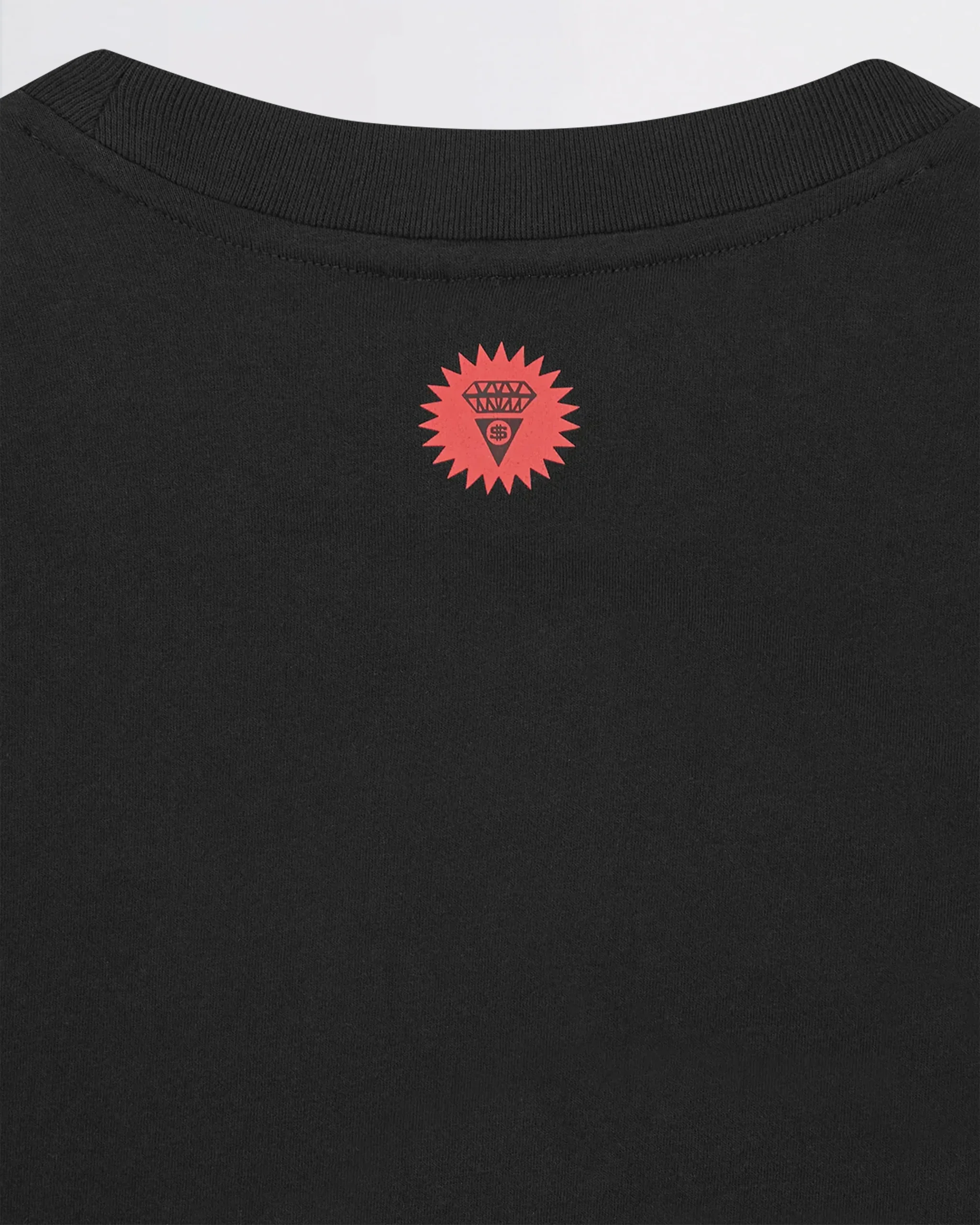 BLOCK LOGO T-SHIRT BLACK – Image 4