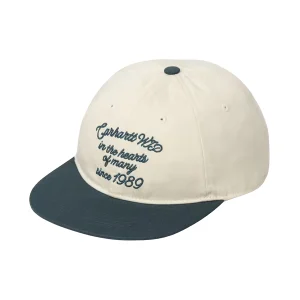 CASQUETTE ALSTON BEIGE & BLEU