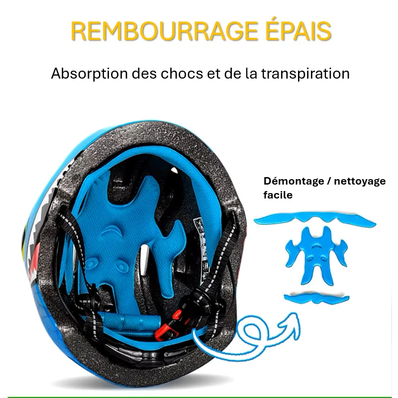Casque de Vélo Enfant "Dragon" pour Garçons et Filles – Image 9