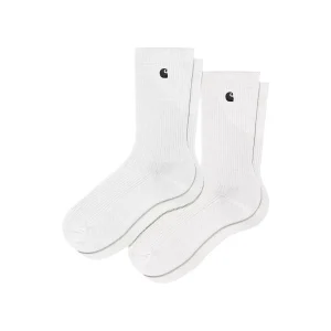 CHAUSSETTE MADISON PACK X2 BLANC