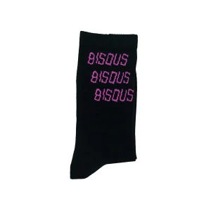 CHAUSSETTES BISOUS X3 BLACK PINK
