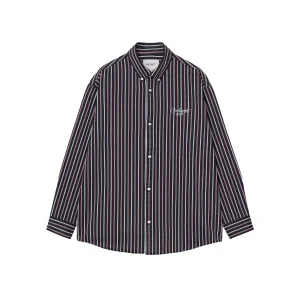 CHEMISE L/S PALANCE, PALANCE STRIPE & BLEU MARINE