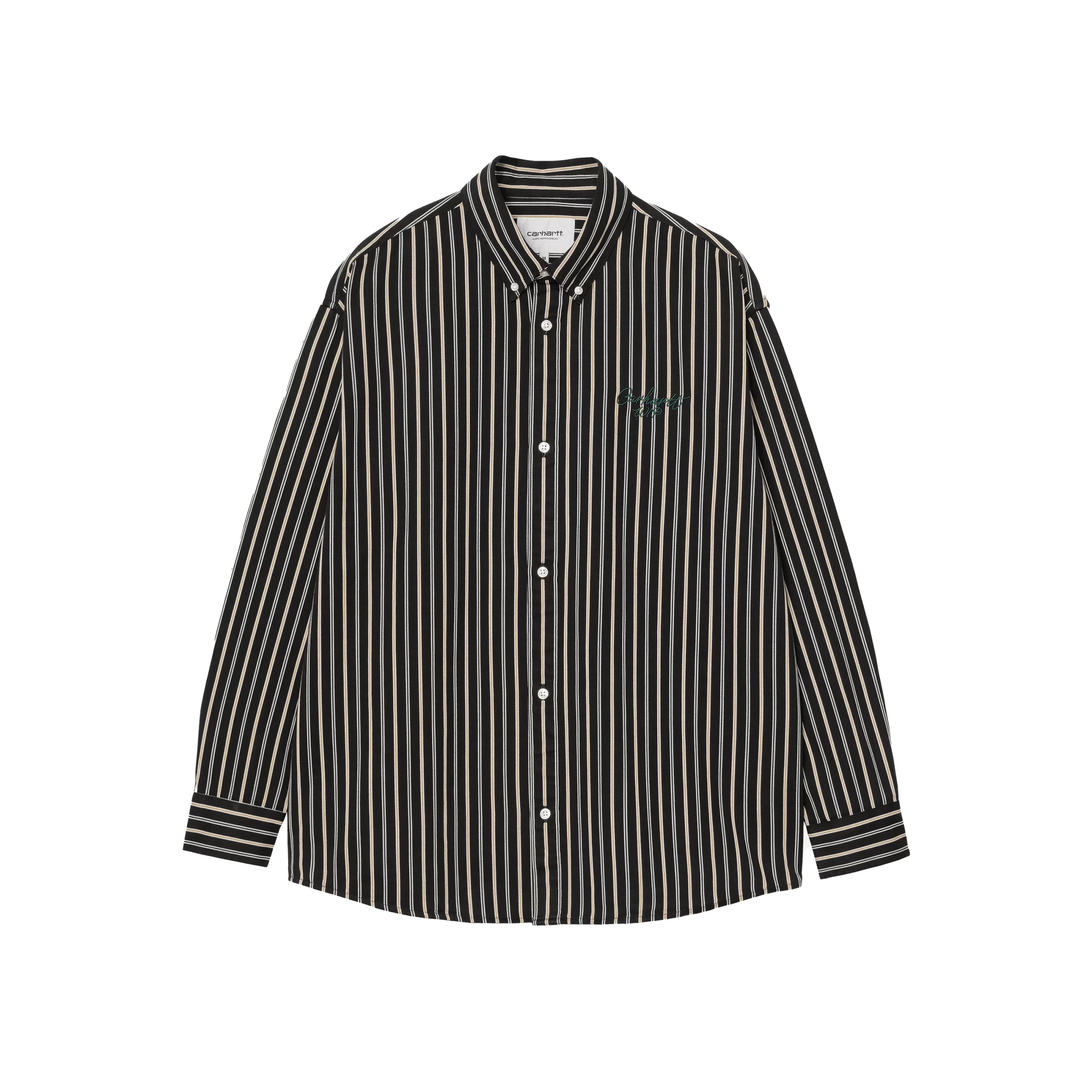 CHEMISE L/S PALANCE, PALANCE STRIPE & NOIR