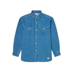 CHEMISE WORK SHIRT BLEU CLAIR