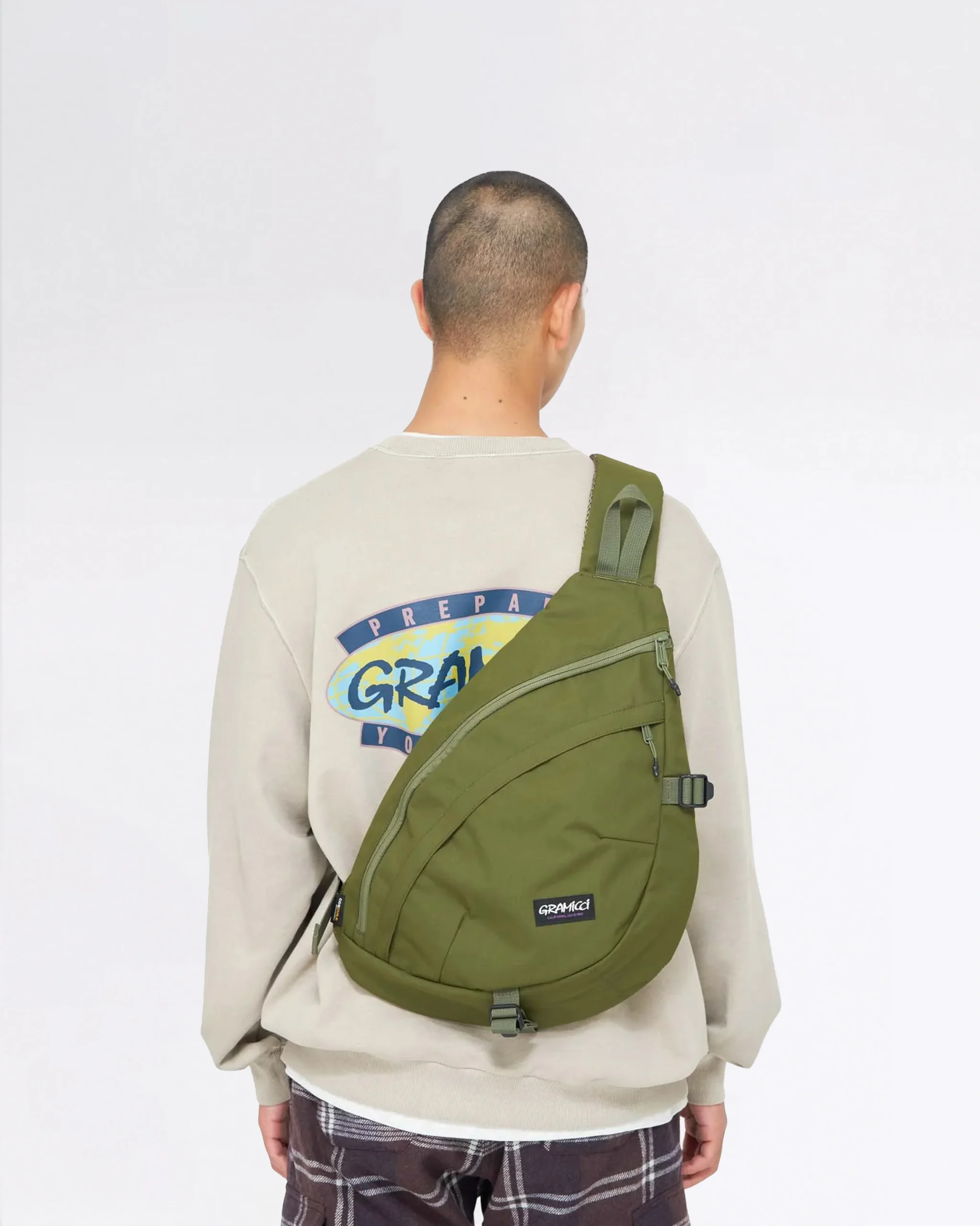 CORDURA SLING BAG OLIVE – Image 2