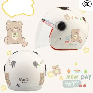 Casque de vélo pour enfant avec visière – Protection et style pour chaque aventure