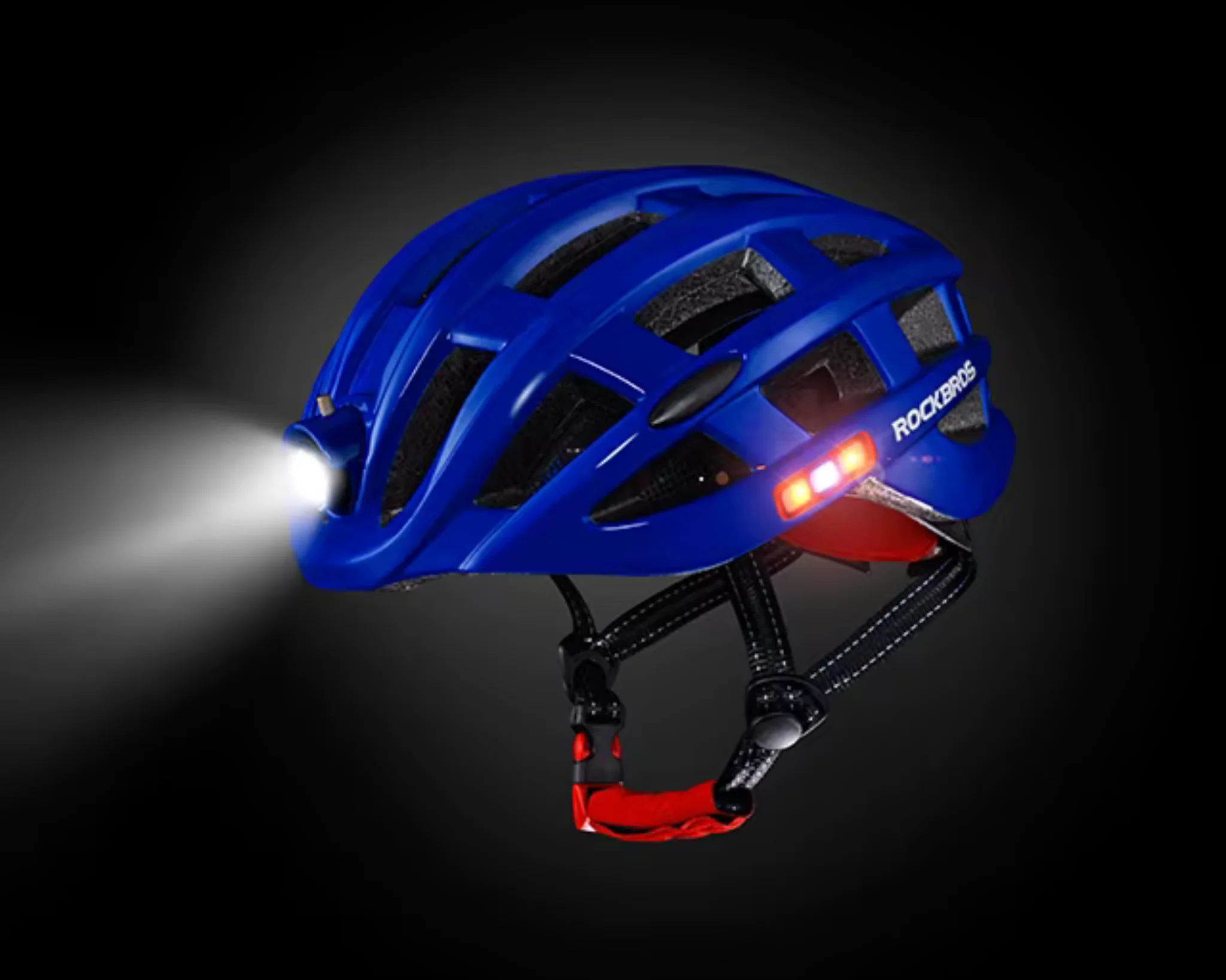 Casque LumiRide – Un casque de vélo lumineux rechargeable USB – Image 4