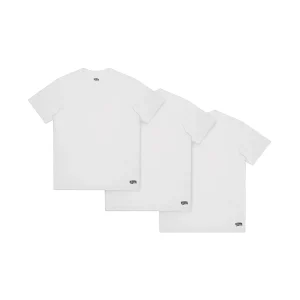3-PACK TEE WHITE
