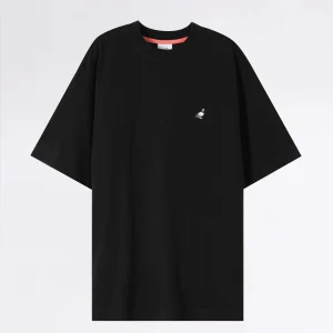 EMB PIGEON T-SHIRT BLACK