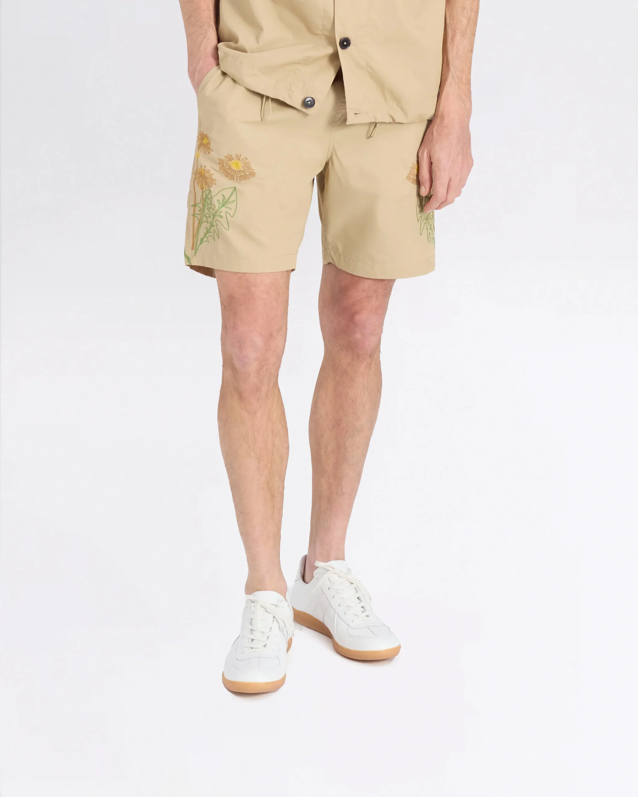 FLOWER MOUNTAIN X BEACH SHORT SAND RECYCLED POLY TECH – Image 2