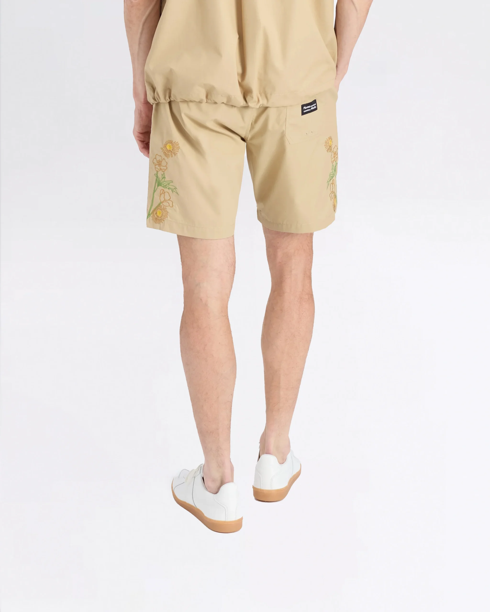 FLOWER MOUNTAIN X BEACH SHORT SAND RECYCLED POLY TECH – Image 4