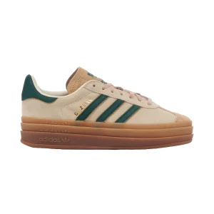 GAZELLE BOLD W MAGIC BEIGE/COLLEGIATE GREEN
