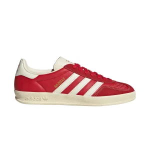 GAZELLE INDOOR BETA SCARLETT/CREAM WHITE/GOLD METALLIC