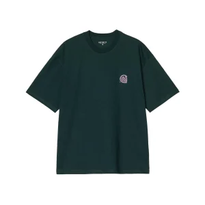 S/S HELIX T-SHIRT DEEP LAGOON