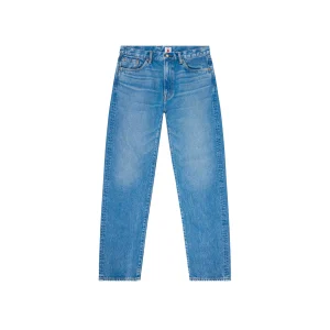 JEAN REGULAR STRAIGHT MADE IN JAPAN BLUE MID LIGHT USED L32