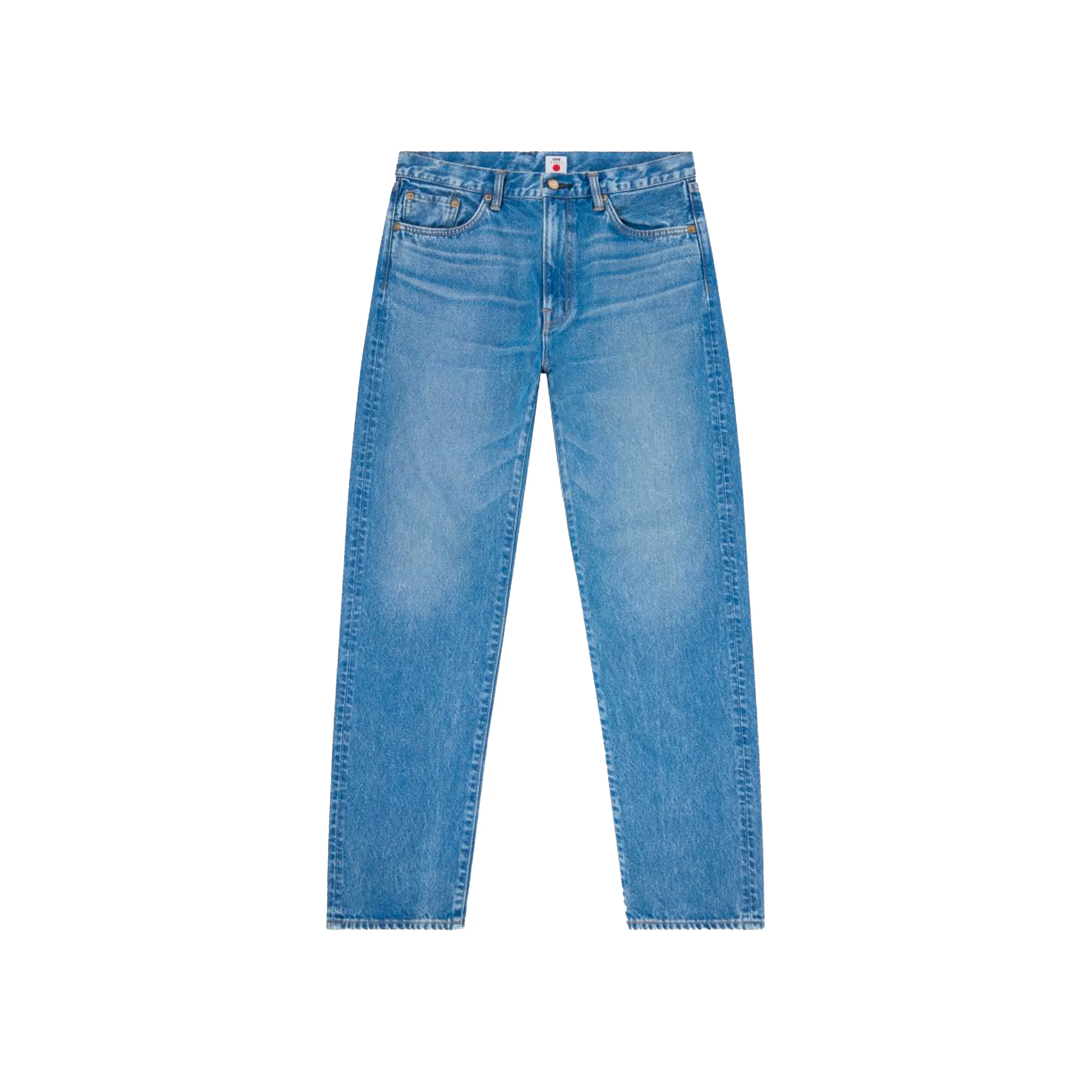 JEAN REGULAR STRAIGHT MADE IN JAPAN BLUE MID LIGHT USED L32