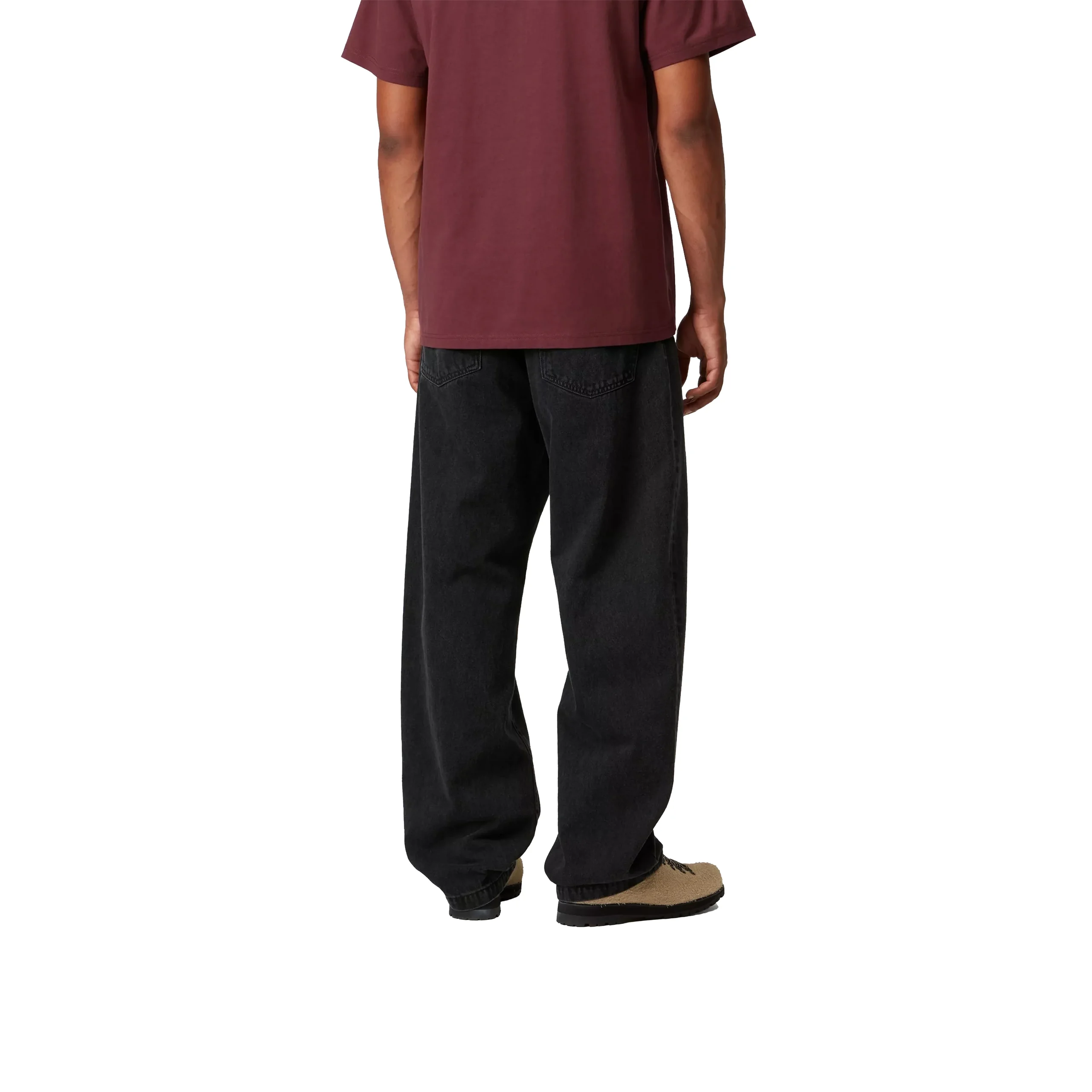 LANDON PANT BLACK STONE WASHED – Image 3