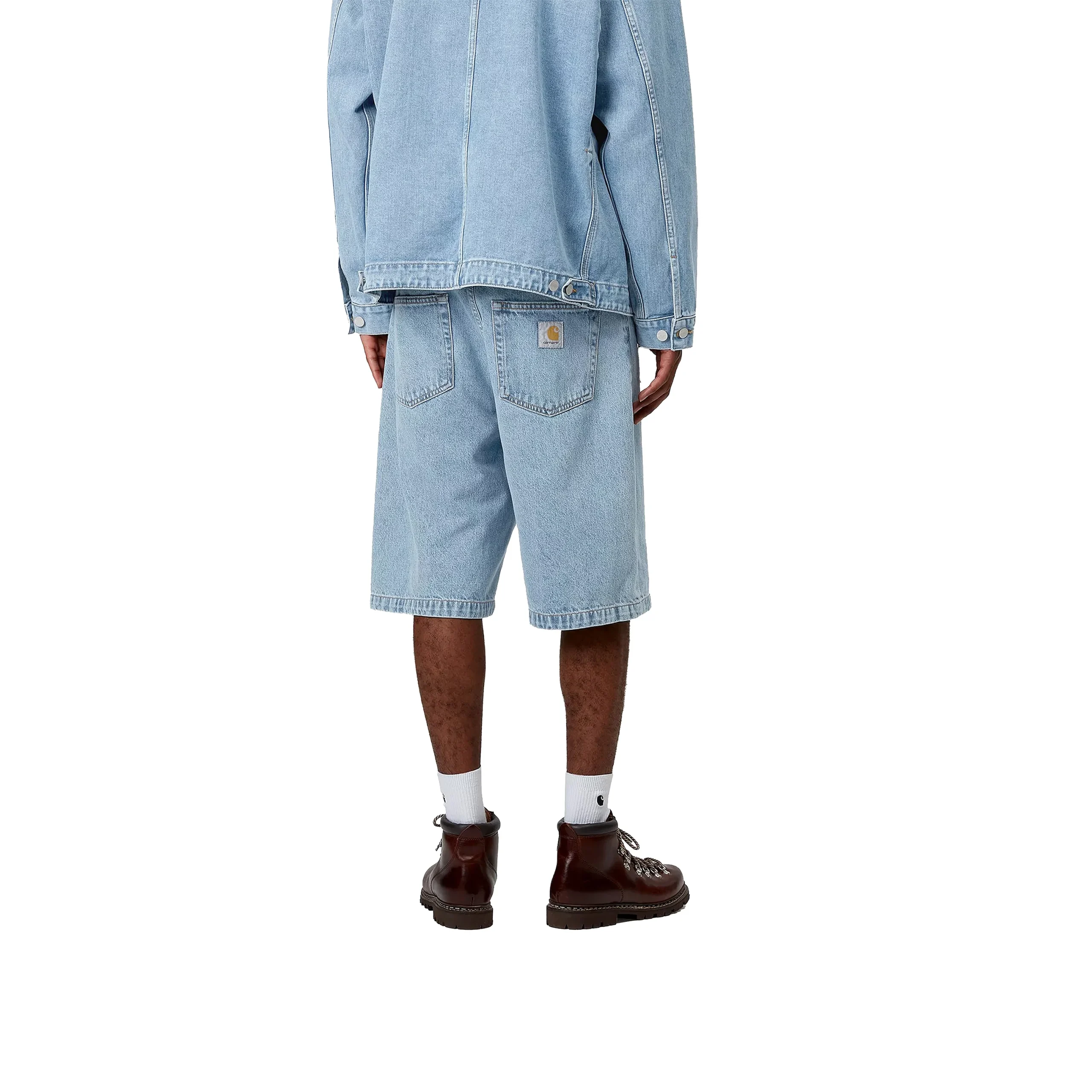 LANDON SHORT BLUE BLEACHED – Image 3