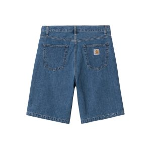 LANDON SHORT BLUE HEAVY STONE WASHED