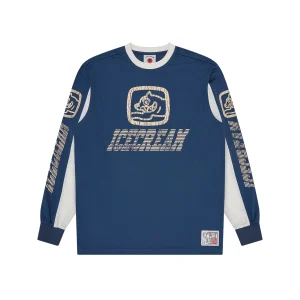 MAILLOT DE MOTO RACING BLEU