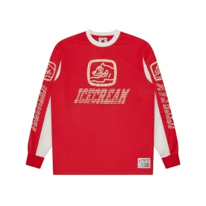 MAILLOT DE MOTO RACING ROUGE