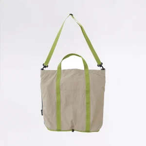 NYLON PACKABLE EXPLORER TOTE DUNE