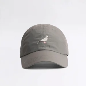 PIGEONLOGONYLONCAPBEIGE1.jpgv1744954124 PIGEON LOGO NYLON CAP BEIGE
