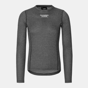 Pas Normal Studios Couche de base à manches longues Control Mid Noir