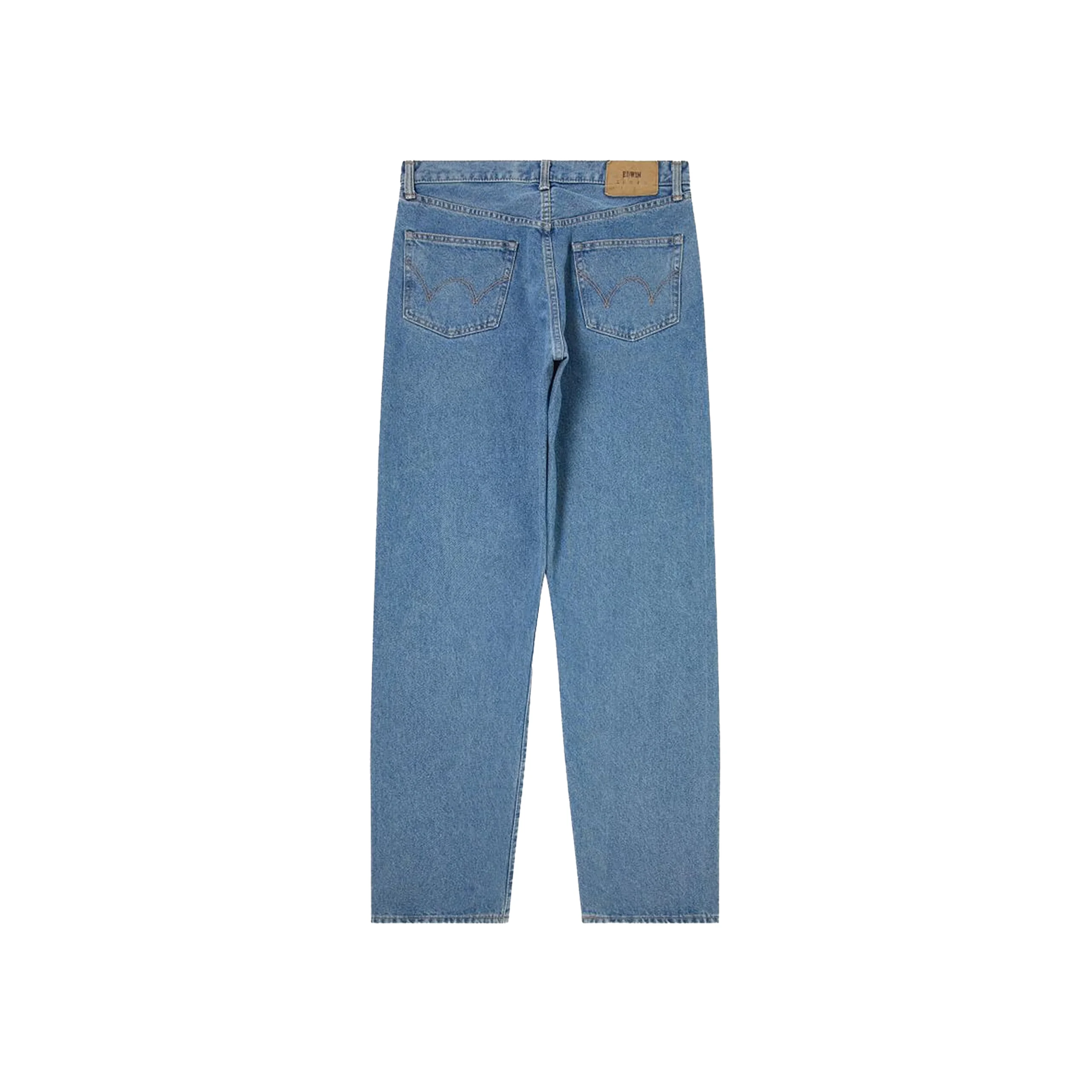 JEAN REGULAR STRAIGHT MADE IN JAPAN BLUE LIGHT USED L32 – Image 4