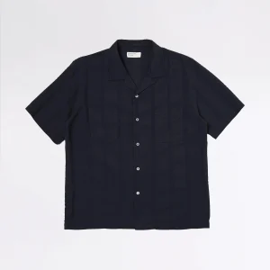 SALROADSHIRTNAVYMAUICOTTON1.jpgv1746515240 SAL ROAD SHIRT NAVY MAUI COTTON