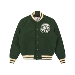 SCRIPTLOGOVARSITYJACKETGREEN1_c28fde06-400c-4dbd-a335-a5d9f28fff60.jpgv1766239898 SCRIPT LOGO VARSITY JACKET GREEN