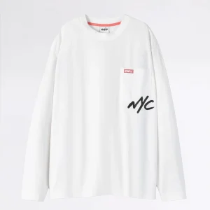 SEAGRAMPOCKETL_ST-SHIRTWHITE1.jpgv1744965379 SEAGRAM POCKET L/S T-SHIRT WHITE