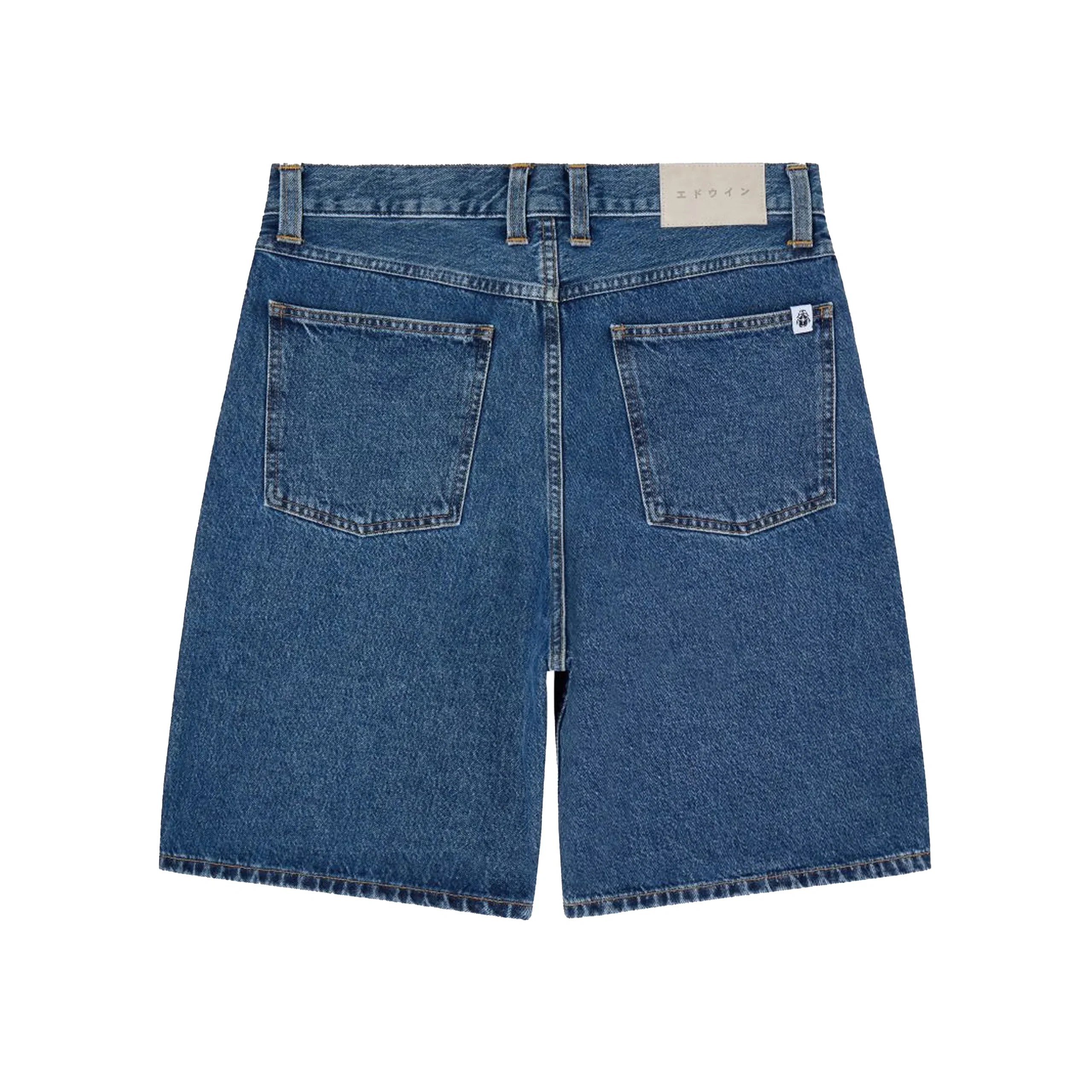 SHORT TYRELL BLUE MID MARBLE WASH – Image 3