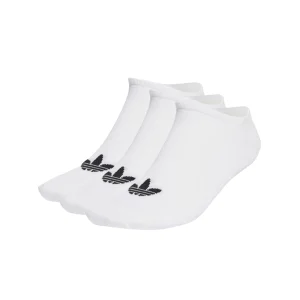 SOCQUETTES TREFOIL LINER WHITE X3 PACK