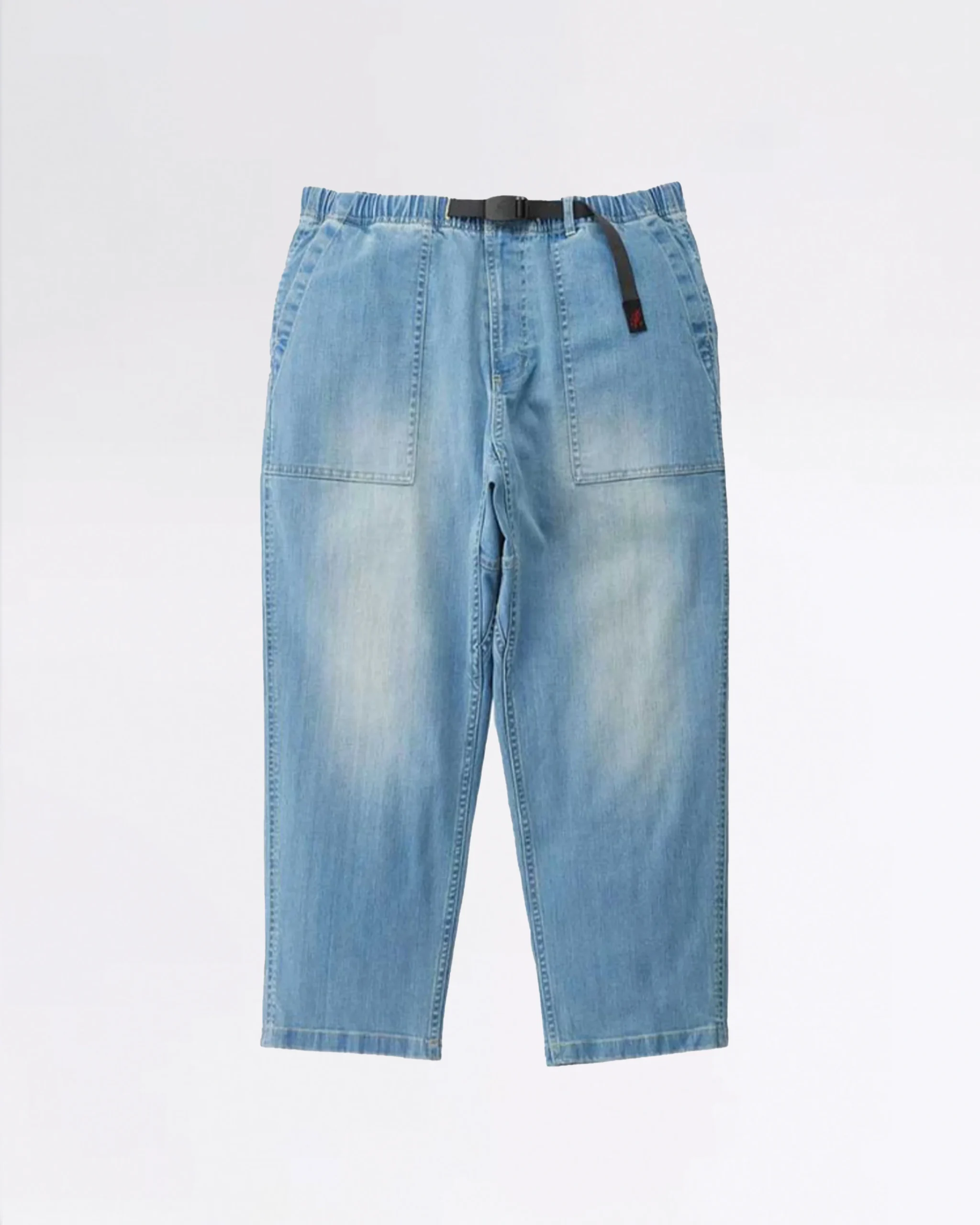 STRETCH DENIM LOOSE TAPERED PANT MEDIUM USED