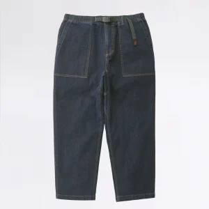 STRETCH DENIM LOOSE TAPERED PANT ONE WASH