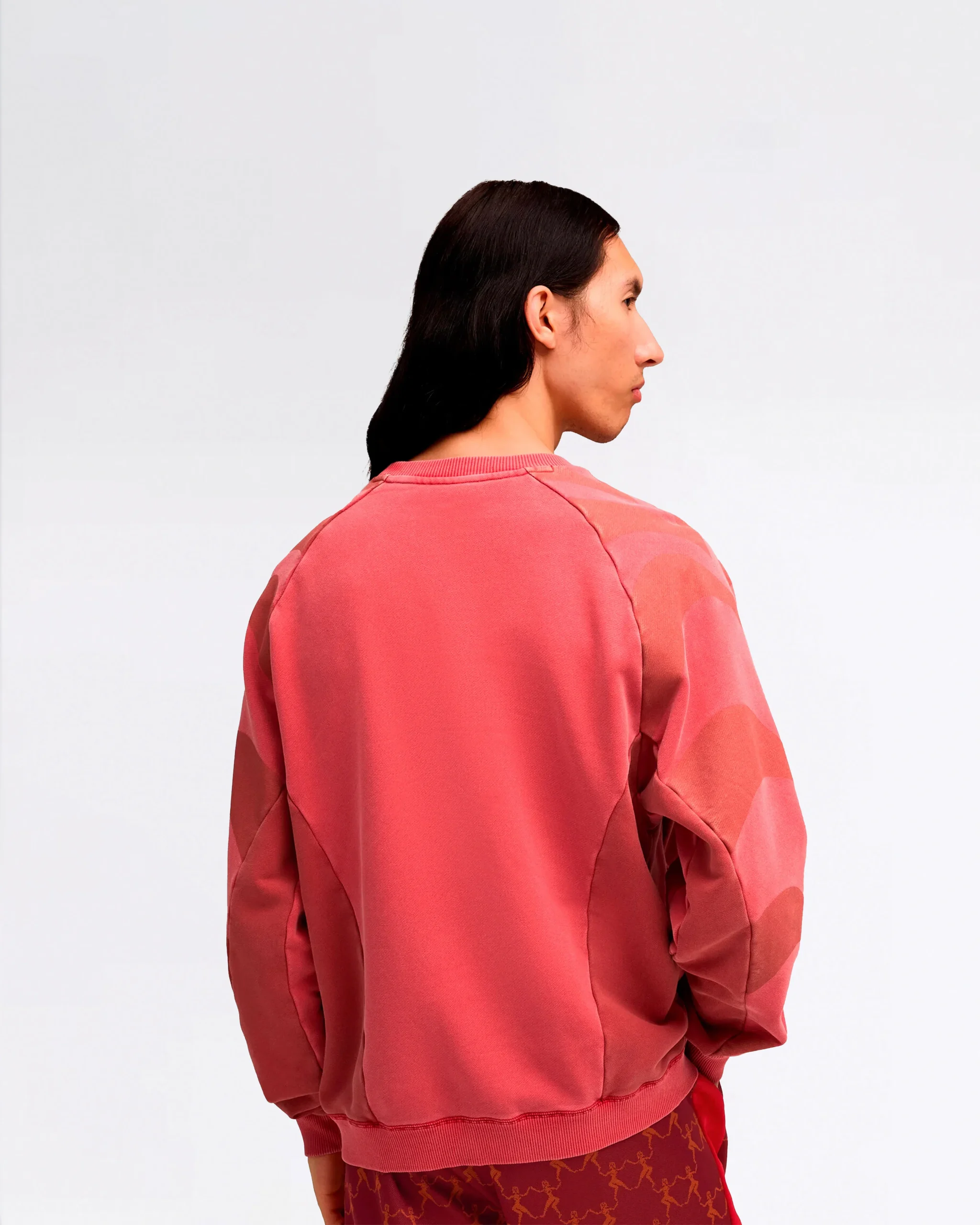 SWEATSHIRT GRAPHIQUE PUMA X KIDSUPER CREW ROJO – Image 4