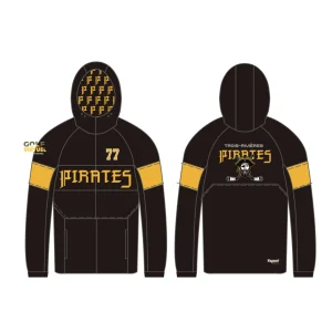 Hoodie Full Zipper - Sublimé - Pirates