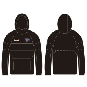 Hoodie Full Zipper Noir- Sublimé - Kamentuka