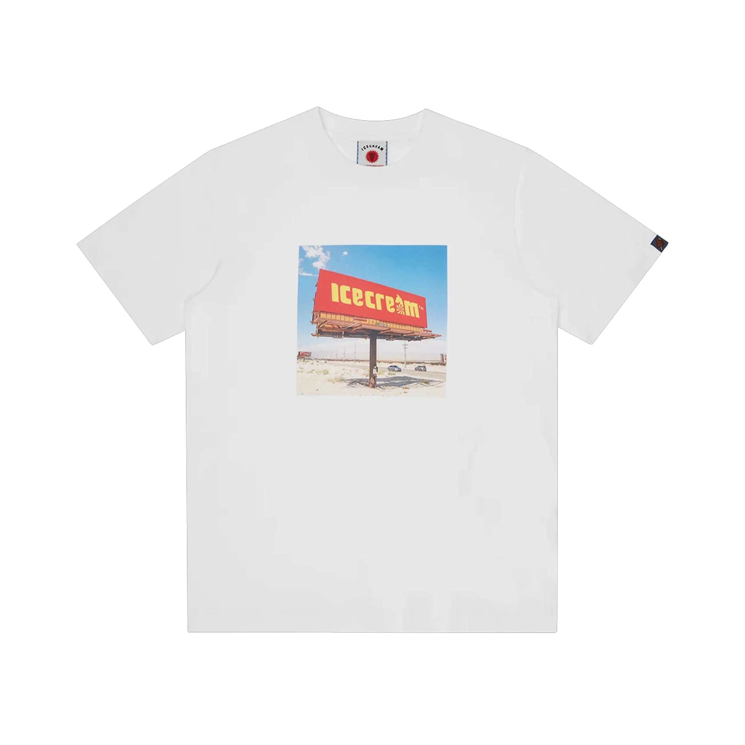 T-SHIRT BILLBOARD BLANC