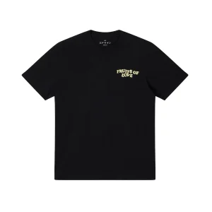 T-SHIRT FRUIT OF LOVE NOIR