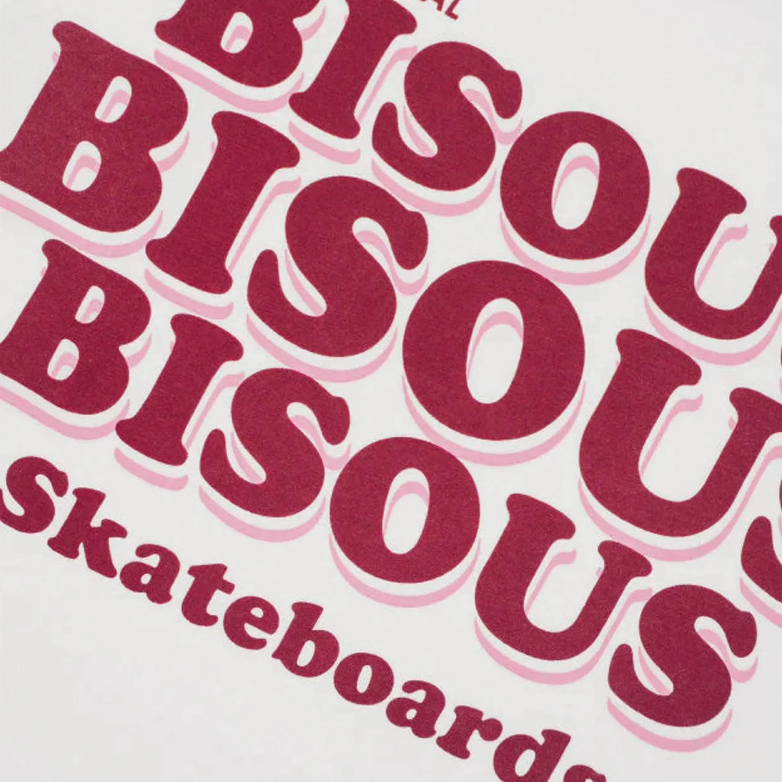 T-SHIRT GREASE WHITE/RED – Image 3