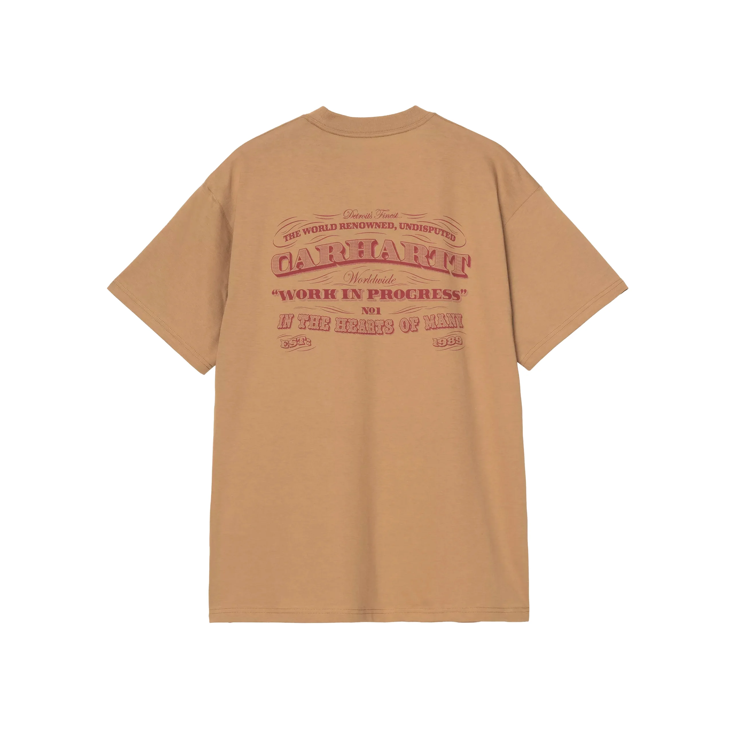 T-SHIRT S/S 3 ONE 3 BEIGE – Image 4