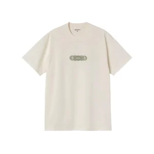 T-SHIRT S/S 3 ONE 3 BLANC CASSE