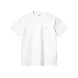 T-SHIRT S/S CHASE BLANC